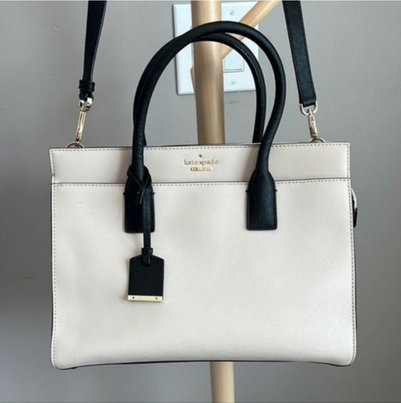 kate spade Handbags - Kate Spade Black and White Satchel